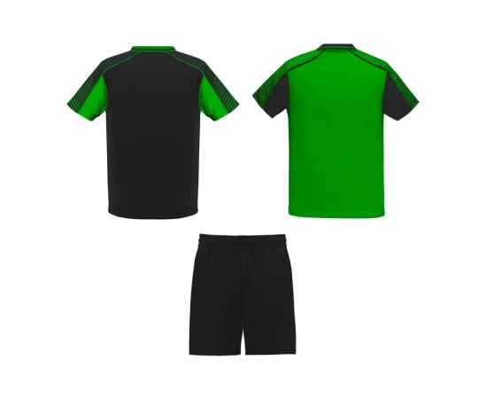 Спортивный костюм Juve, унисекс, M, 525CJ22602M, Цвет: черный,зеленый, Размер: M, изображение 2