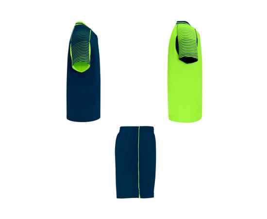 Спортивный костюм Juve, унисекс, L, 525CJ22255L, Цвет: неоновый зеленый,navy, Размер: L, изображение 4