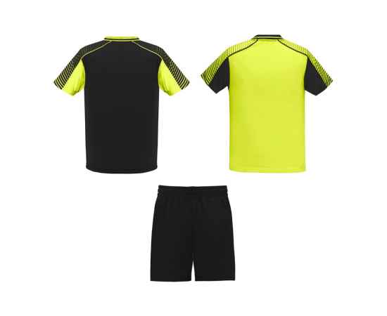 Спортивный костюм Juve, унисекс, 2XL, 525CJ221022XL, Цвет: черный,неоновый желтый, Размер: 2XL, изображение 2