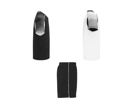 Спортивный костюм Juve, унисекс, M, 525CJ0102M, Цвет: черный,белый, Размер: M, изображение 4