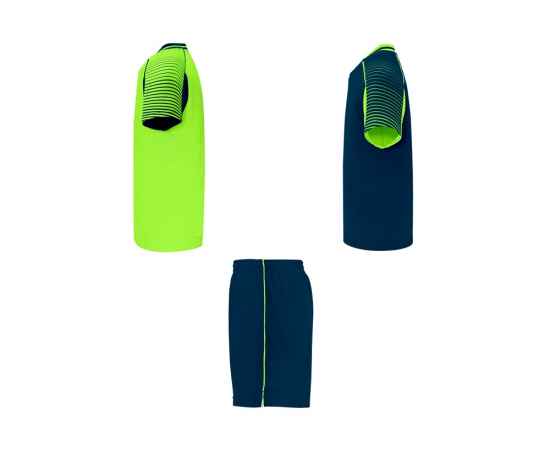 Спортивный костюм Juve, унисекс, L, 525CJ22255L, Цвет: неоновый зеленый,navy, Размер: L, изображение 3