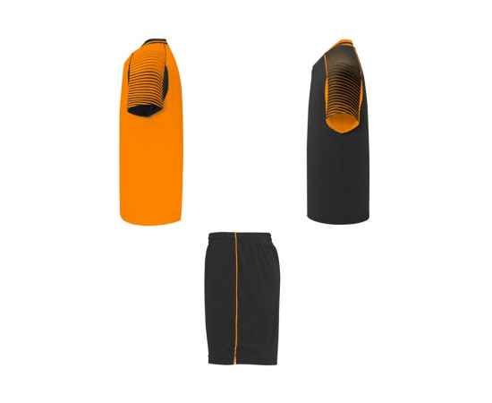 Спортивный костюм Juve, унисекс, M, 525CJ3102M, Цвет: черный,оранжевый, Размер: M, изображение 3