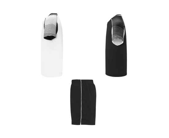 Спортивный костюм Juve, унисекс, M, 525CJ0102M, Цвет: черный,белый, Размер: M, изображение 3