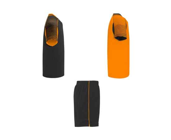 Спортивный костюм Juve, унисекс, M, 525CJ3102M, Цвет: черный,оранжевый, Размер: M, изображение 4