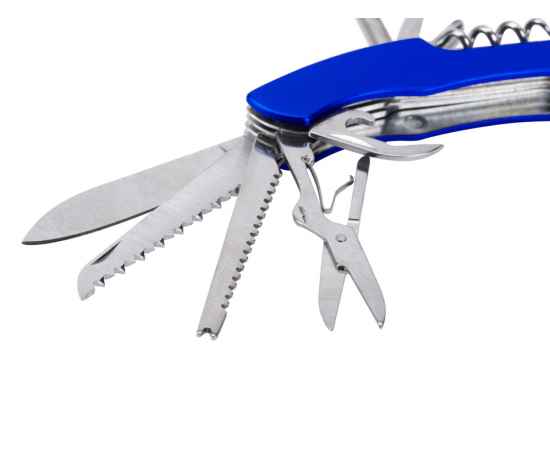 Мультитул-складной нож Demi 11-в-1, 497862, Цвет: серебристый,синий, изображение 2