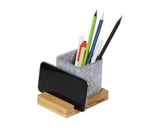 Подставка для ручек и телефона из бамбука Takeshi, 369710, изображение 3