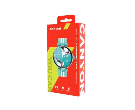 521150 Смарт-часы Semifreddo SW-61, Цвет: зеленый, изображение 7