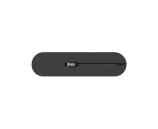 595274 Хаб USB Type-C 3.0 для ноутбуков Falcon, Цвет: черный, изображение 3