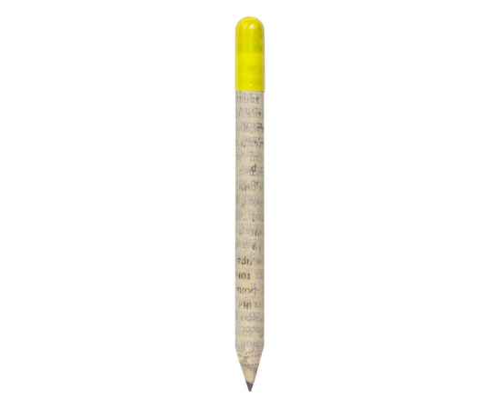 Растущий карандаш mini с семенами акации серебристой, 220255, Цвет: серый,желтый, изображение 2
