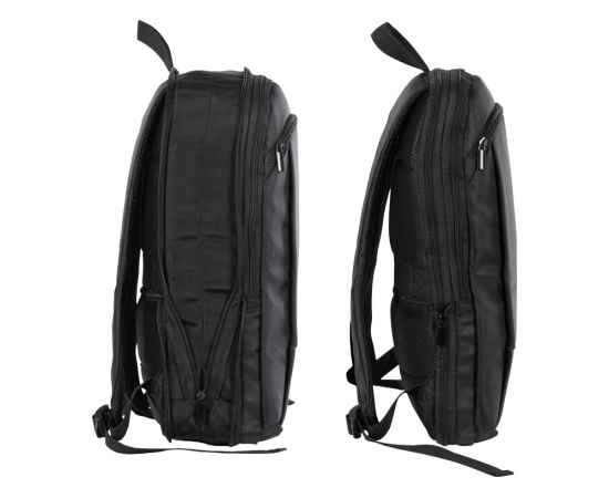 Расширяющийся рюкзак Slimbag для ноутбука 15,6, 830307, Цвет: черный, изображение 6
