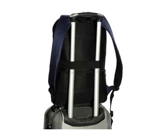 Расширяющийся рюкзак Slimbag для ноутбука 15,6, 830302, Цвет: синий, изображение 12