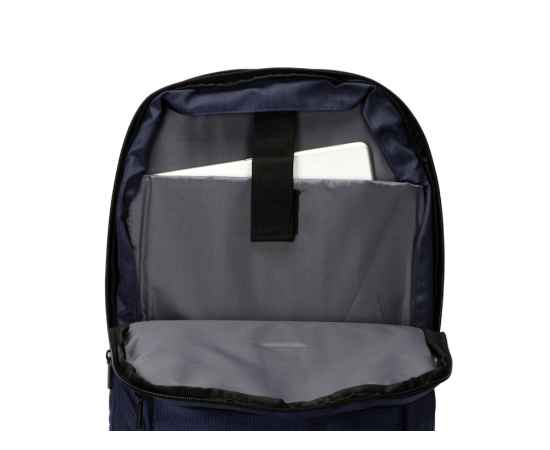 Расширяющийся рюкзак Slimbag для ноутбука 15,6, 830302, Цвет: синий, изображение 8