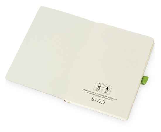 Блокнот А5 в гибкой обложке Sevilia Soft, 783313, Цвет: коричневый,зеленое яблоко,зеленое яблоко, изображение 2