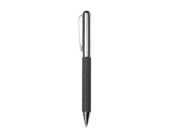 Ручка шариковая Venera из переработанной стали и переработанной кожи, 280107, Цвет: серебристый,серый, изображение 3