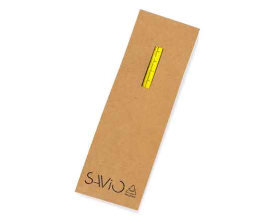Вечный карандаш с линейкой и стилусом Sicily, 11536.04, Цвет: желтый, изображение 4
