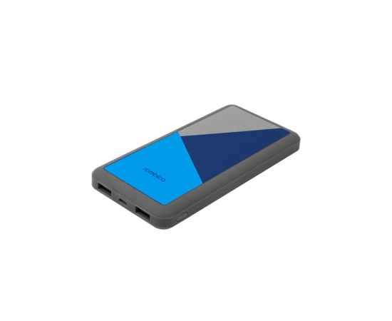 595810 Внешний аккумулятор NEO Bright, 10000 mAh, Цвет: голубой,серый,синий, изображение 2