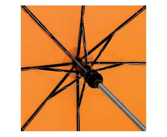Зонт складной Format полуавтомат, 100092, Цвет: черный, изображение 3