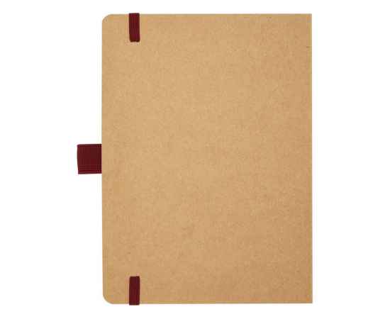 Блокнот В6 Berk из переработанной бумаги, 10781521, Цвет: красный, изображение 3