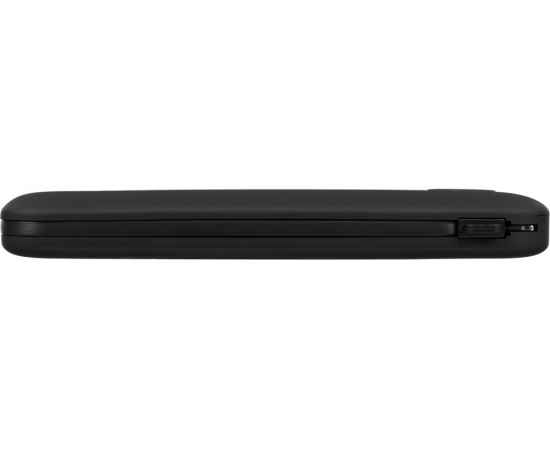 Внешний беспроводной аккумулятор с подсветкой лого Astro, soft-touch, 10000 mAh, 590137, Цвет: черный, изображение 8