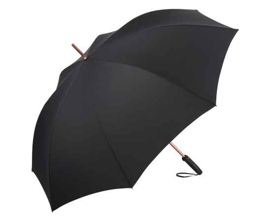 Зонт-трость Alugolf, 100081, Цвет: черный,медный, изображение 2