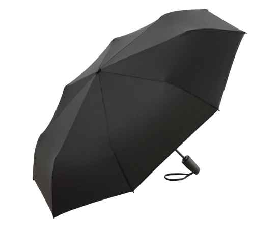Зонт складной ColorReflex со светоотражающими клиньями, полуавтомат, 100140, Цвет: черный, изображение 2