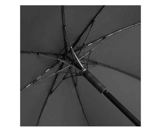 Зонт-трость Carbon с куполом из переработанного пластика, 100084, изображение 4