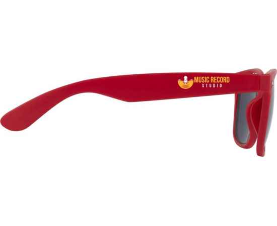 Солнцезащитные очки Sun Ray из переработанной пластмассы, 12702621, Цвет: красный, изображение 4