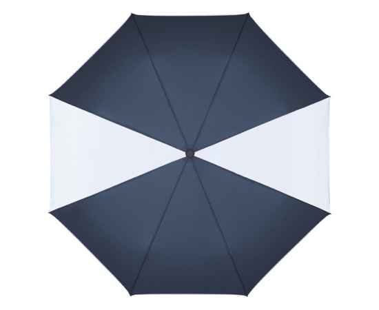 Зонт складной ColorReflex со светоотражающими клиньями, полуавтомат, 100140, Цвет: черный, изображение 11