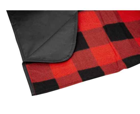 Плед для пикника Recreation, 5-839301, Цвет: красный,черный, изображение 3