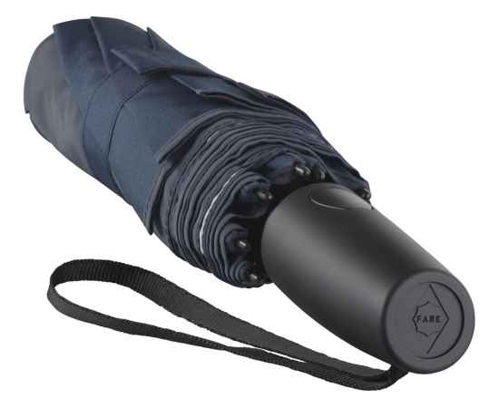 Зонт складной ColorReflex со светоотражающими клиньями, полуавтомат, 100140, Цвет: черный, изображение 8