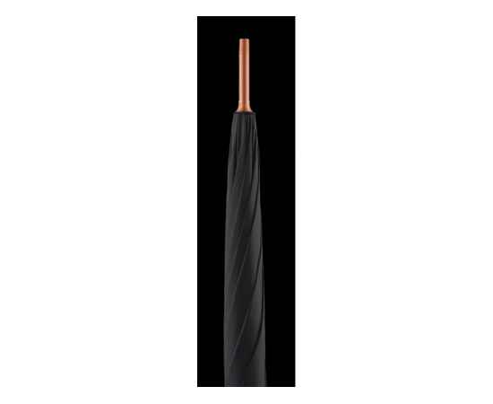 Зонт-трость Alugolf, 100081, Цвет: черный,медный, изображение 10