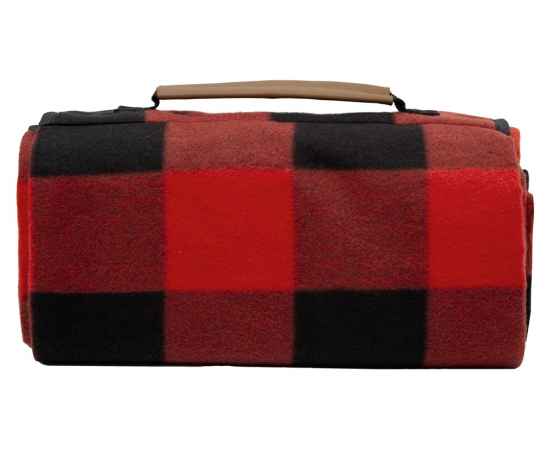 Плед для пикника Recreation, 5-839301, Цвет: красный,черный, изображение 5