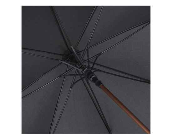 Зонт-трость Alugolf, 100081, Цвет: черный,медный, изображение 3