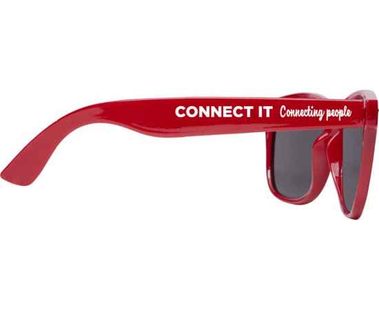 Солнцезащитные очки Sun Ray из океанского пластика, 12703121, Цвет: красный, изображение 4