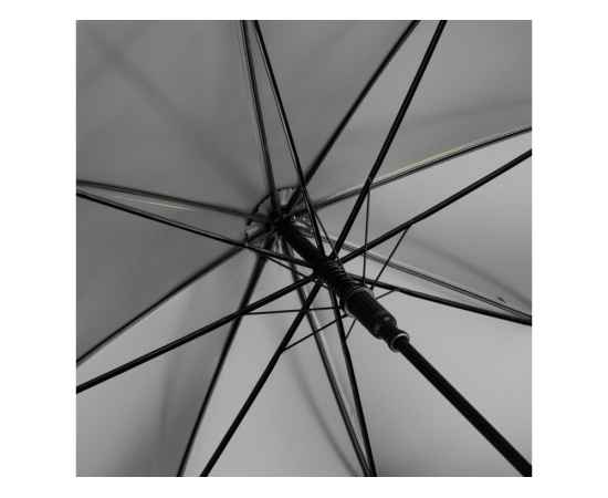 Зонт-трость Double face, 100104, Цвет: серый,лайм, изображение 2