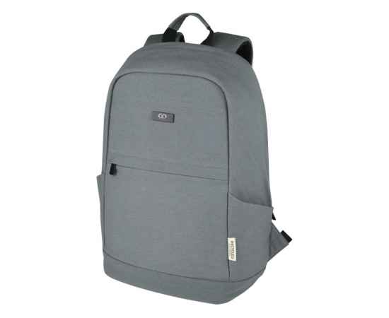 Противокражный рюкзак Joey для ноутбука 15,6 из переработанного брезента, 12067782, Цвет: серый, изображение 8