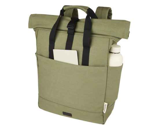 Рюкзак Joey для ноутбука 15'', 12067860, Цвет: оливковый, изображение 4