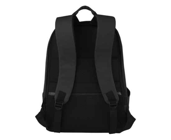 Противокражный рюкзак Joey для ноутбука 15,6 из переработанного брезента, 12067790, Цвет: черный, изображение 3
