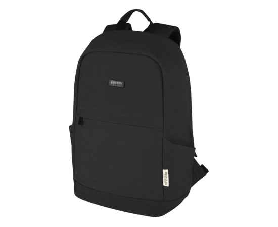 Противокражный рюкзак Joey для ноутбука 15,6 из переработанного брезента, 12067790, Цвет: черный, изображение 8