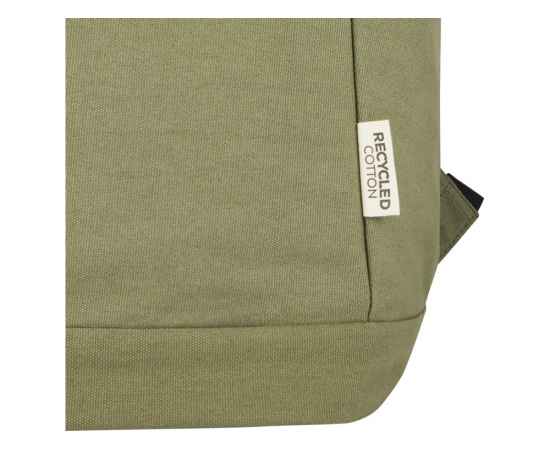 Противокражный рюкзак Joey для ноутбука 15,6 из переработанного брезента, 12067760, Цвет: оливковый, изображение 7