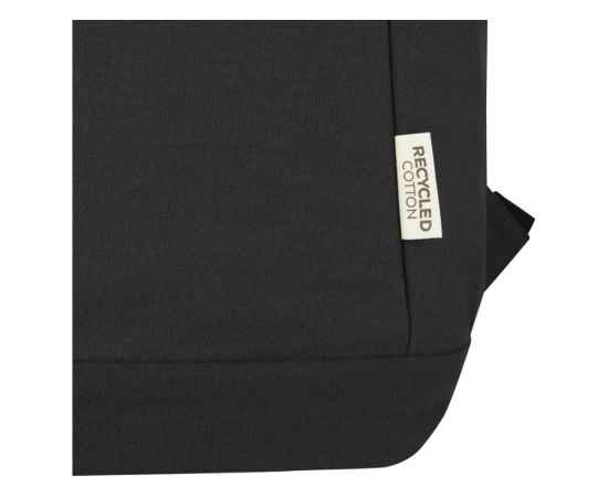 Противокражный рюкзак Joey для ноутбука 15,6 из переработанного брезента, 12067790, Цвет: черный, изображение 7