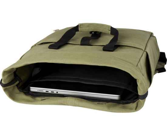 Рюкзак Joey для ноутбука 15'', 12067860, Цвет: оливковый, изображение 5