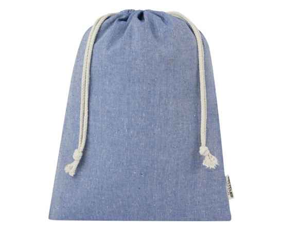 Большая подарочная сумка Pheebs из переработанного хлопка 4 л, 4л, 12067250, Цвет: синий, Размер: 4л, изображение 2