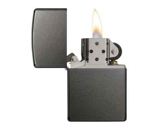 Зажигалка ZIPPO Classic с покрытием Gray Dusk, 422121, Цвет: серый, изображение 3