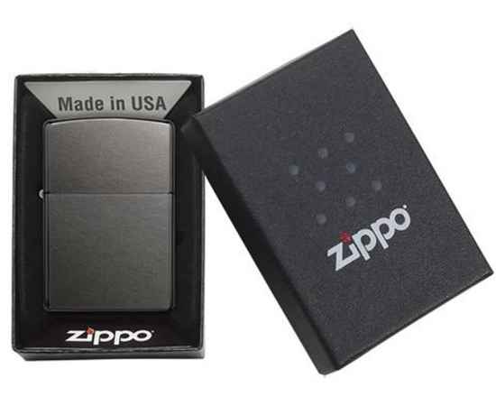 Зажигалка ZIPPO Classic с покрытием Gray Dusk, 422121, Цвет: серый, изображение 5