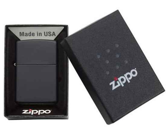 Зажигалка ZIPPO Classic с покрытием Black Matte, 422133, Цвет: черный, изображение 7