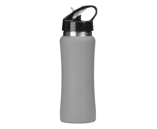 Бутылка для воды Bottle C1, soft touch, 600 мл, 828040clr, Цвет: серый, Объем: 600, изображение 5