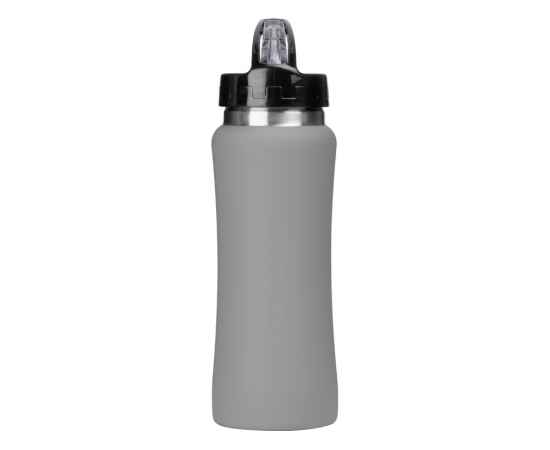 Бутылка для воды Bottle C1, soft touch, 600 мл, 828040clr, Цвет: серый, Объем: 600, изображение 4