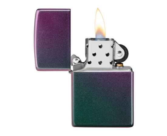 Зажигалка ZIPPO Classic с покрытием Iridescent, 422119, Цвет: фиолетовый, изображение 4