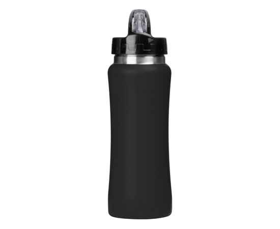 Бутылка для воды Bottle C1, soft touch, 600 мл, 828027clr, Цвет: черный, Объем: 600, изображение 4